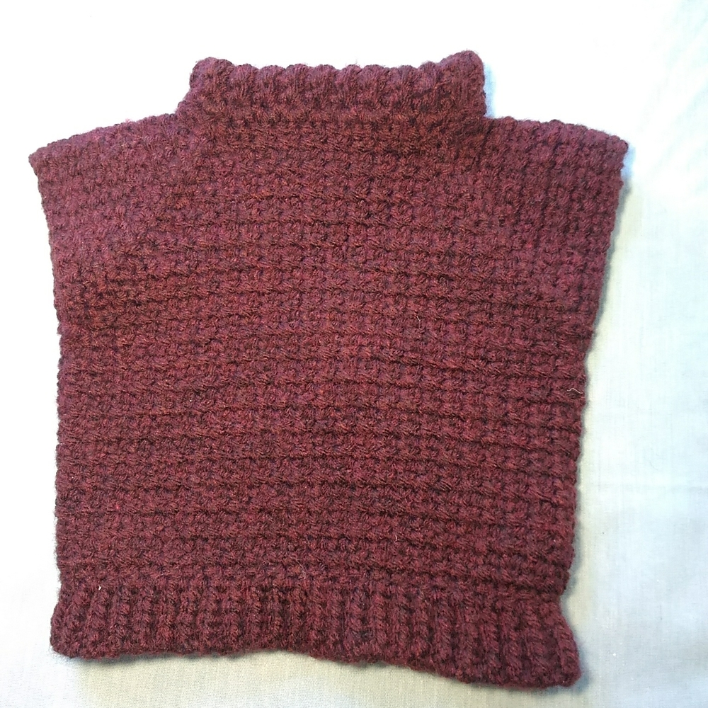 Crocheted Baby Sweater Vest